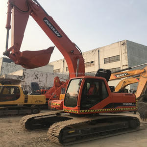 Doosan ใช้รถขุด dh220LC-7 / Doosan 220 225 รถขุดล้อใช้ doosan 220LC-7/215/220-7 รถขุดตีนตะขาบไฮดรอลิก - Product Image 4