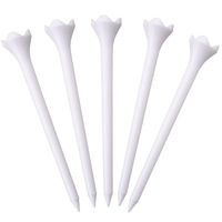 Tee de golf en plastique à 4 pointes, faible résistance, supports de balle de golf 70mm 83mm, accessoire d'entraînement de golf durable
