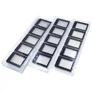 Kaca akrilik cetak layar sutra Panel depan mesin CNC jendela transparan terlaris untuk identifikasi produk