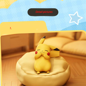 2024 nuevo producto <span class=keywords><strong>de</strong></span> alta calidad <span class=keywords><strong>de</strong></span> 6 estilos serie <span class=keywords><strong>de</strong></span> tiempo libre posición para dormir Pika Mystery Blind Box Pocket <span class=keywords><strong>Monster</strong></span> Anime figura - Product Image 3