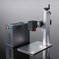 Máquina de Marcado Láser Portátil con Cámara CCD |   Grabador Láser de Fibra con Posicionamiento Visual para Metal y Plástico