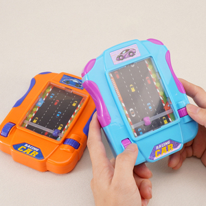 Console de jeu de course mobile Mini jeu de table Enfants Voiture de course Jeu de société Jouet Puzzle Jeu interactif Liquidation - Product Image 3