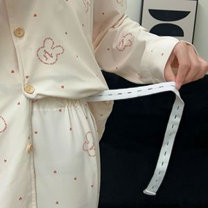 Set di pigiami primaverili per l'<span class=keywords><strong>allattamento</strong></span> al <span class=keywords><strong>seno</strong></span> <span class=keywords><strong>in</strong></span> cotone abiti per l'<span class=keywords><strong>allattamento</strong></span> al <span class=keywords><strong>seno</strong></span> da donna per la casa di maternità da donna abbigliamento da notte Postpartum <span class=keywords><strong>in</strong></span> gravidanza - Product Image 4