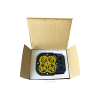 Aurora - Lampe de travail LED super lumineuse de 5 pouces 80W - Étanche IP67 - 6500 lumens - Faisceau spot - Pour voitures, SUV, véhicules tout-terrain