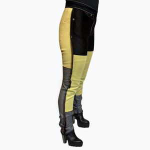 Jeans de Mezclilla Elásticos Premium de Corte Ajustado y Alta Calidad para Mujer, Color Índigo, con Forro Protector para Motociclistas - Product Image 5