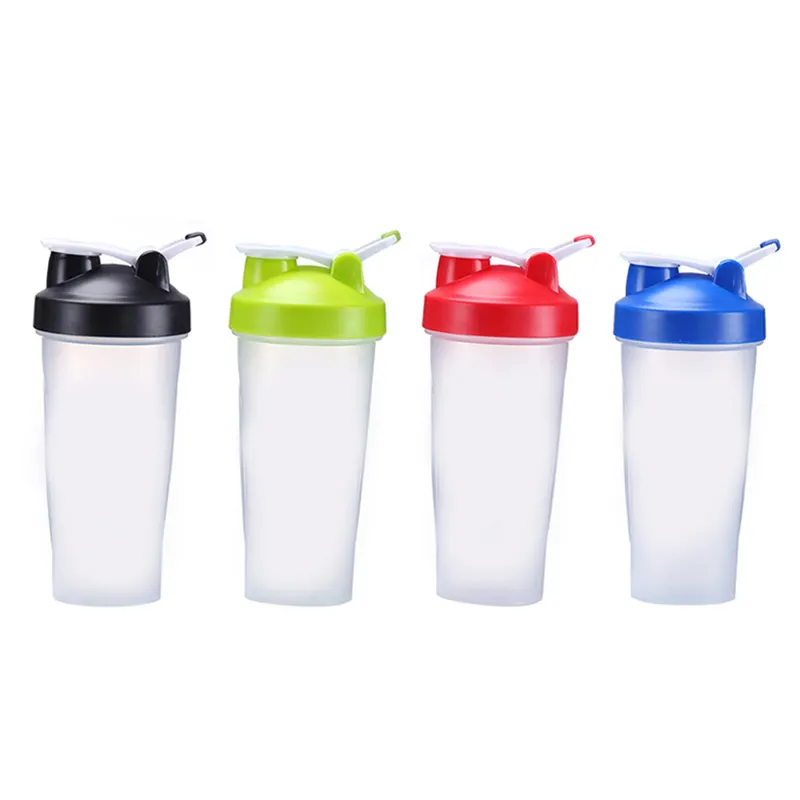 Hot Selling 600Ml Shakers Gekleurde Plastic Eiwit Shaker