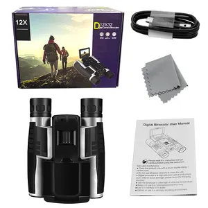 Bán hàng nóng 2.4 inch IPS LCD hiển thị DT40 kỹ thuật số Kính thiên văn máy ảnh chức năng ghi âm Ống nhòm máy ảnh cho cắm trại ngoài trời