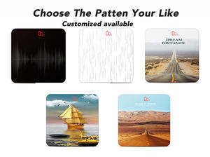 저렴한 실크 스크린 패턴 새로운 Dody 디지털 무게 규모 정밀 180kg 396lb 욕실 플랫폼 무게 규모 - Product Image 6