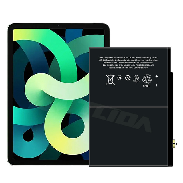 Factory Replacement Mobile Battery for iPad 2 3 4 Air Air2 Air3 Mini 10.2 10.5 12.9 3A Quality Lithium Type for Gaming Laptops