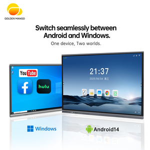 Pizarra Digital Interactiva LED 4K de 55 65 75 85 98 Pulgadas con Pantalla Táctil de 20/40 Puntos, Cámara de 4800MP, Sistema Operativo Android/Windows, Modelo M-01 Sma - Product Image 3