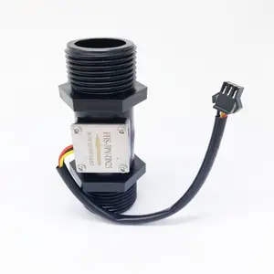 High quality 1/2" 3/4" 1" Hall Effect 5-24VDC Water Flowmeter Magnetic Water Flow Sensor Switch for Washing Machine