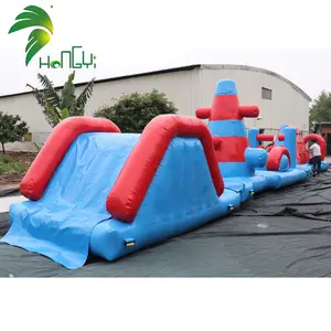 Swimming Pool Inflatable Games Floating Obstacle Course Inflatable Water Obstacle Course For Amusement Park
