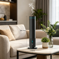 Diffuseur d'arômes en aluminium de qualité supérieure, 120 ml, sans eau, à air froid, pour huiles essentielles