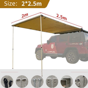 خيمة توسعة للسيارة مقاومة للماء 2 متر * متر uud خيمة تخييم ظلة للتظليل خيمة جانبية خارجية لخزان GWM 4WD - Product Image 4