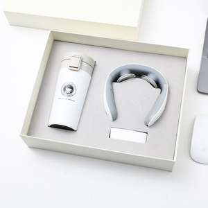 Ideas de Regalos 2025: Taza de Café Portátil de 400 ml con Masajeador Cervical para Oficina, Regalos Empresariales, Set Promocional - Product Image 1