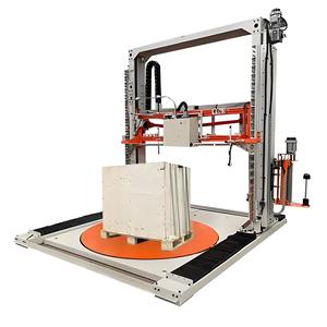 Machine d'emballage automatique de palettes combinée avec une machine d'enroulement de palettes - Product Image 2