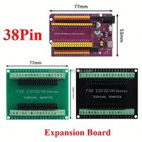 Carte de développement ESP32S 38 broches WIFI BT ultra basse consommation double cœur MCU comparable à ESP8266 pour matériel intelligent embarqué IoT