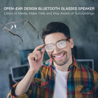 Lunettes caméra IA avec écran AR et commandes vocales – Lunettes connectées intelligentes pour l'enregistrement et le streaming