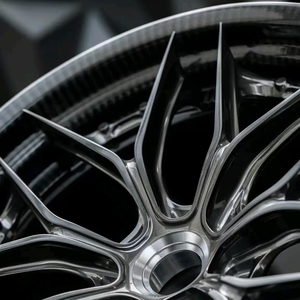 BKU in fibra di carbonio 2 pezzi ruota forgiata per <span class=keywords><strong>Ferrari</strong></span> 458 F430 360 488 <span class=keywords><strong>Enzo</strong></span> F360 cerchi 5x114.3 21 cerchi 22 pollici - Product Image 3