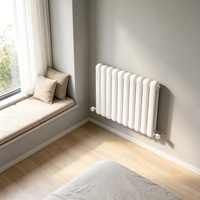 Radiateur auto-chauffant SLLS pour la maison, colonne verticale en acier minimaliste, décoratif, avec commande tactile, pour salon, chambre, hôpital