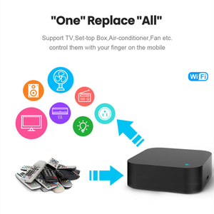 Alexa Google nhà điều khiển giọng nói tuya Wifi <span class=keywords><strong>IR</strong></span> Hub điều khiển cuộc sống thông minh App phổ hồng ngoại <span class=keywords><strong>Blaster</strong></span> cho AC TV Fan - Product Image 2