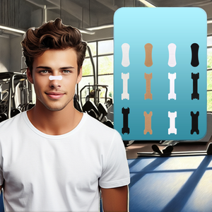 Tiras Nasales Sanica en Envase Cilíndrico (Poliéster y Algodón) con Vitamina C, Anti-ronquidos, para Respiración Bucal y Nasal, Unisex, Transpirables - Product Image 2