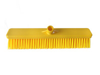61020703 Brosse à plancher en fibres plastiques à long manche avec poils durs, durable, de qualité alimentaire, pour la maison et l'industrie, vente en gros