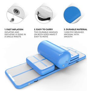Inflatable Air Theo Dõi Thể Dục Dụng Cụ Đào Tạo Mat Airtrack Không Khí Tumble Để Bán - Product Image 6