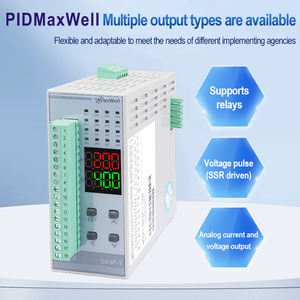 Contrôleur de température PID à rail DIN 4 boucles DR04D RS485 Modbus RTU Contrôleur de processus numérique multi-zones Armoire industrielle OEM - Product Image 3