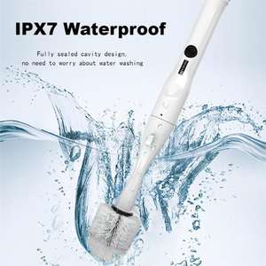 Toilet <strong>Brush</strong> Long Handle Smart Toilet <strong>Cleaning</strong> <strong>Brush</strong> <strong>Electric</strong> Toilet <strong>Cleaning</strong> <strong>Brush</strong> for Bathroom - Product Image 5