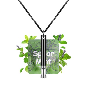 Collana Personalizzata Placcata Oro per Smettere di Fumare con Esercizi di Respirazione Consapevole per Donne e Uomini - Product Image 5