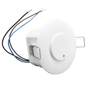 TDL-9953 Ceiling Microwave Sensor Switch Detection distance:2~16M can be adjusted The Human Presence Switch heartbeat sensor