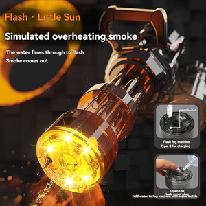 Pistolet à eau électrique Gatling pour adultes, nouveau pistolet à eau avec lumière LED, jouets d'été pour l'extérieur - Product Image 4