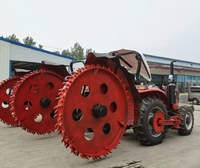 Trancheuse à disques de 5 à 60 cm de large pour travaux agricoles et de construction sur sols durs, sable, asphalte – Profondeur 55 cm, 60 cm, 80 cm, 1 m