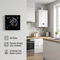 Termostato Inteligente WiFi para Calefacción por Suelo Radiante, 3A, Tuya, Programable, Pantalla TFT a Color, Controlador de Temperatura Ambiente, OEM, ODM