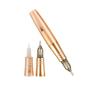Máquina de Tatuaje PMU Eléctrica Dual con Ranura para Agujas Reemplazables, Dispositivo de Agarre para Microblading de Cejas - Product Image 1