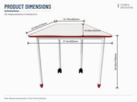 Table de classe modulaire pour l'apprentissage en groupe et le travail d'équipe
