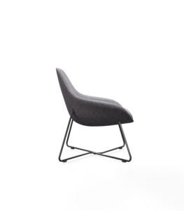 Fauteuil de salon de luxe au design moderne en cuir vert et tissu velours rouge, fauteuil d'appoint individuel pour salon - Product Image 4