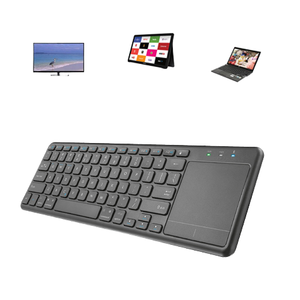 Teclado Inalámbrico Personalizado en Español, Clavier Francés, 2.4g, Teclado Inalámbrico con Letras Grandes y Panel Táctil - Product Image 2