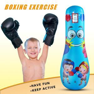 Saco de Boxeo Inflable Independiente para Niños, Muñeco de Boxeo Antiestrés, Juguete de Entrenamiento de Rebote para Niños y Niñas - Product Image 3
