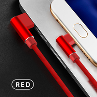 Kabel Data USB Tipe-C 90 Derajat Berkualitas Tinggi Grosir dengan Fungsi Pengisian Cepat 5A untuk Ponsel Android & IOS Tipe-C