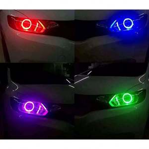 Ojos de Ángel de coche de alta calidad, 60mm, 70mm, 80mm, 90mm, 95mm, 100mm, 110mm, 120mm, lámpara de Faro de circulación diurna - Product Image 4