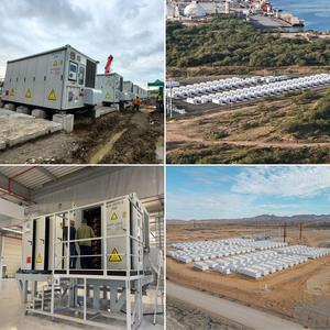 Batterie au lithium industrielle 5 MWh, conteneur à refroidissement liquide BESS, batterie LiFePO4, stockage d'énergie 20 pieds avec BMS intelligent, 12 000 cycles - Product Image 4