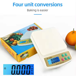 SF400A Capacidad/precisión 10kg/1g Blanco Uso en el hogar Básculas de cocina de alta calidad Báscula de pesaje de alimentos Digital - Product Image 2