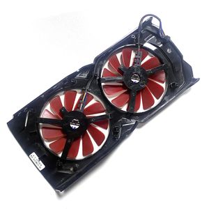 พัดลมระบายความร้อน,2ชิ้น85มม. 4pin Dc12v FDC10U12S9-C RX580 GPU Fan For XFX RX 580 <span class=keywords><strong>8G</strong></span> 2048SP <span class=keywords><strong>RX570</strong></span> RS - Product Image 2