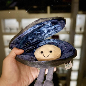 Jc British - Juguete de Peluche de Mariscos Deliciosos: Vieiras, Langostas, Mejillones, Cangrejos y Sardinas - Product Image 3