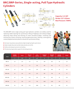 กระบอกไฮดรอลิกแบบแอคชั่นเดี่ยว Vit-w Brp-106c ที่เชื่อถือได้ ช่วยให้งานใช้งานง่าย - Product Image 3