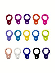 Popular y en Oferta: Soporte de Silicona Colorido para Botella de Agua con Clip para Llavero y Anillo para Llaves, Hebilla de Silicona para Botella de Agua - Product Image 3
