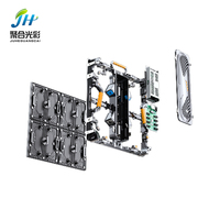Pantalla LED de paso pequeño HD P2.5, 1000 nits de alto brillo, gabinete de aleación de aluminio IP65, video wall interior para publicidad en centros comerciales