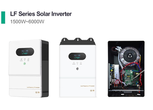 Sistema Solar Híbrido MPPT de Onda Sinusoidal Pura de Baja Frecuencia y Fase Dividida, 12V-48V 110V-240V 5KW-6KW, para Uso Doméstico, 85% de Eficiencia - Product Image 4